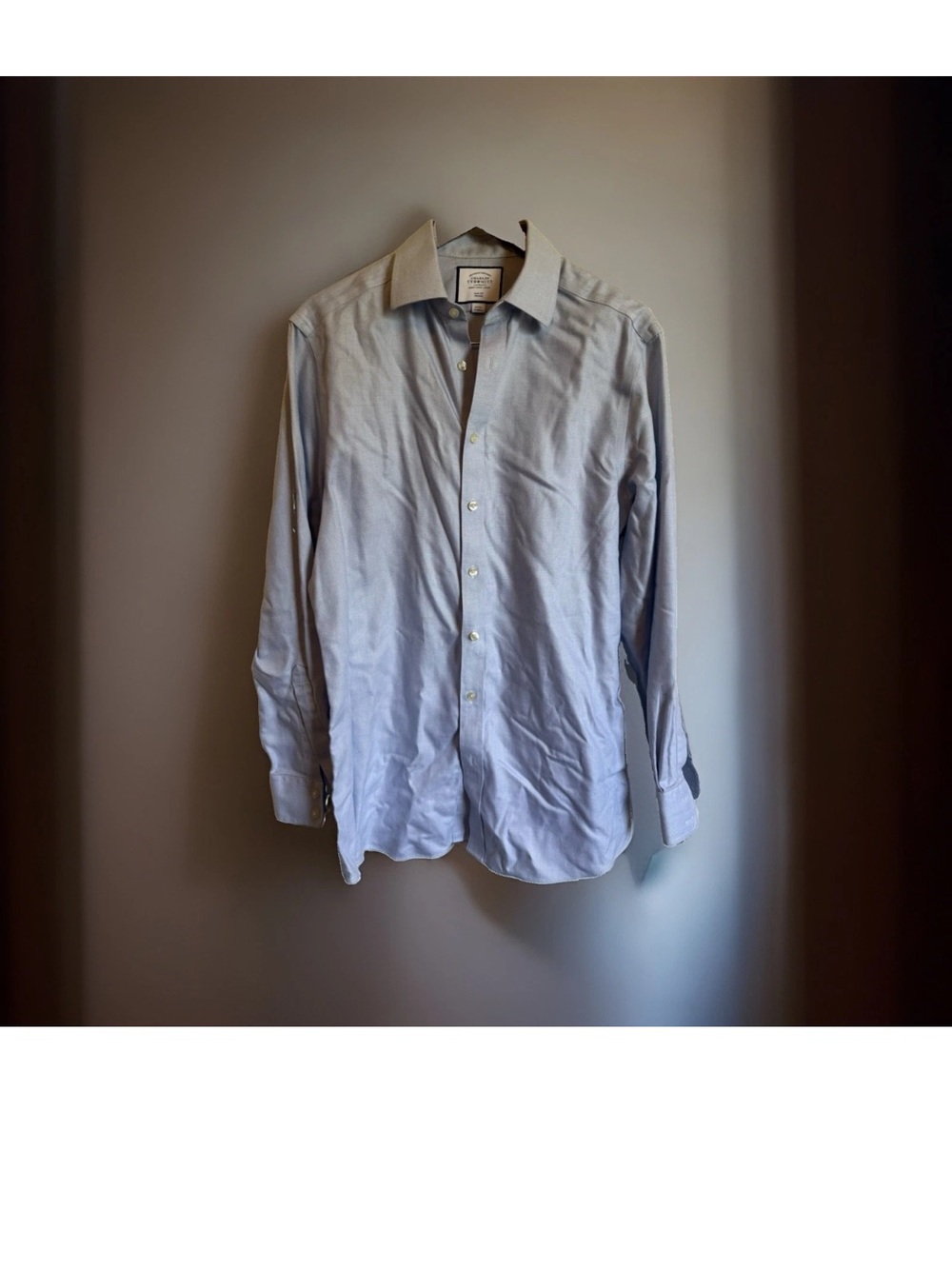 Lot of 3 Charles Tyrwhitt Men's Dress Shirts - Slim Fit - 16/34in/Size large